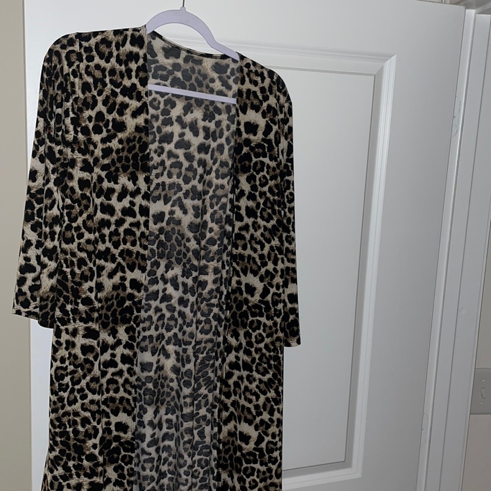 Leopard cardigan
